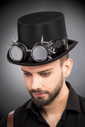 Men's Top Hat and Goggles CC1147