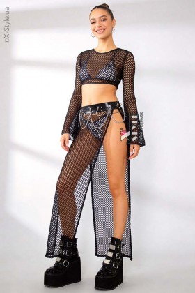 RAVE AVANGARD Festival Costume with Belt