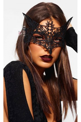 Lace Halloween Foxy Mask