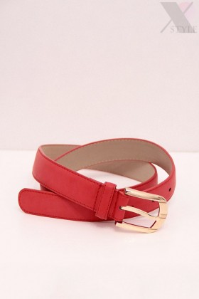 Red Women's Belt (3 cm) XA10021