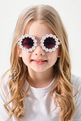 Детские солнцезащитные очки "ромашки"