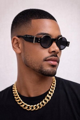 Avant-Garde OLIVIER Round Sunglasses with Oversized Frames