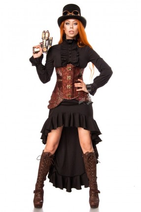 Юбка со шлейфом Steampunk Fighter Юбка со шлейфом Steampunk Fighter