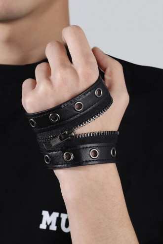 Women's and Men's Leather Wristband (710190)