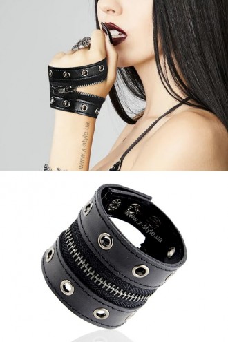 Women's and Men's Leather Wristband (710190)