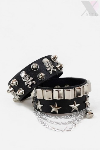 Leather Bracelets XJ191 (pair) (710191)