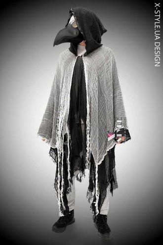Black Apocalipse Plague Doctor Costume (221019)