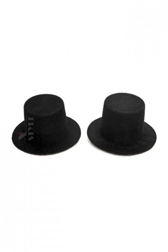 Чорні капелюшки (2 шт) (502047)