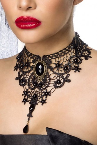 Lace Choker Necklace A6153 (706153)