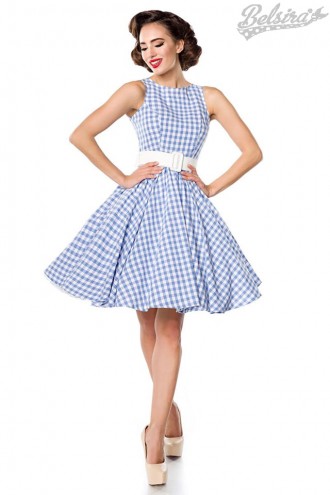 Check Vintage 50s Dress (105253)