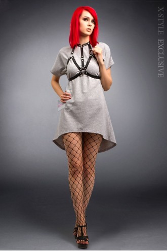 Cotton Jersey Dress with Harness X246 (105246)