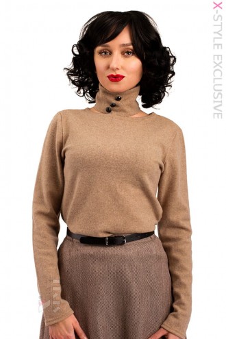 Lambswool Jumper and Choker X1215 (111215)