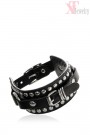 Leather Bracelet with Rings XJ139