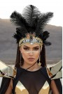 Burning Man Feather Crown