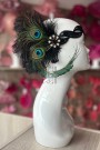 Повязка Gatsby Girl UF259 Peacock