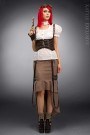 Steampunk Mullet Skirt with Straps X121