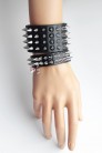 Spiked Bracelets XJ151 (pair) (710151) - оригинальная одежда