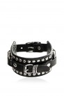 Leather Bracelet with Rings XJ139 (710139) - материал