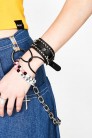 Leather Bracelet with Rings XJ139 (710139) - 4