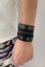 Women's and Men's Leather Wristband (710190) - 4