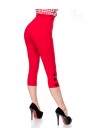 Красные брюки в стиле Ретро (108054) - оригинальная одежда