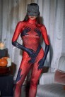 Комбинезон с перчатками и стразами Aspen - Red (126268) - 3