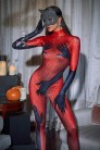 Комбинезон с перчатками и стразами Aspen - Red (126268) - материал