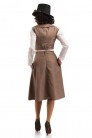 Steampunk Skirt with Hinged Pocket and Watch X7202 (107202) - материал