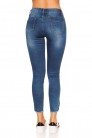 Узкие джинсы с жемчужным декором MR088 (108088) - цена