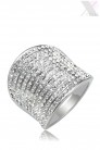 Массивное кольцо с камнями XT-Jewelry (708160) - оригинальная одежда