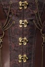 Жакардовий корсет Стімпанк та болеро (121190) - материал