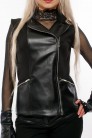 Xstyle Women's Biker Moto Vest With Zippers (112027) - цена