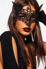 Ажурная маска с ушками Foxy (901059) - материал