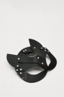 Faux Leather Cat Mask X1200 Black (901200) - цена