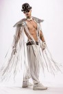 Men's Tassel Cape with Wings (205003) - 3