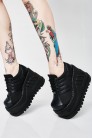 Demonia High Platform Sneakers (314001) - материал