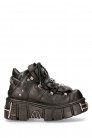 New Rock Platform Leather Boots (314003) - 3