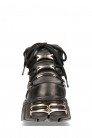 New Rock Platform Leather Boots (314003) - 4