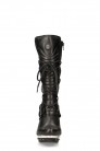 NR Women's Leather Boots with Chrome-Plated Heels (310082) - материал