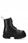 Черные кожаные ботинки на массивной подошве CRUST CASCO (310073) - оригинальная одежда
