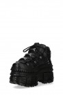 Массивные кожаные кроссовки на высокой платформе TANK SUELA (314050) - материал