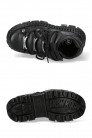 TANK SUELA Chunky Peather High-Platform Sneakers  (314050) - 4