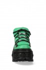 Кожаные кроссовки со шнуровкой TIMBER VERDE (314051) - материал