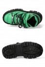 Кожаные кроссовки со шнуровкой TIMBER VERDE (314051) - 4