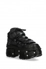 New Rock Leather Platform Screwed Boots (314027-2) - цена