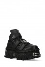 Массивные черные ботинки на платформе PUNTERA PICOS (314043) - цена