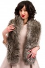 Retro Coat with Fur Stole (114042) - цена