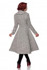 Вінтажне жіноче пальто з шалевим коміром Belsira (114046) - оригинальная одежда