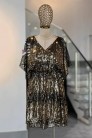 Блестящее нарядное платье с пайетками X5591 (105591) - 3