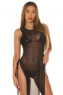 KouCLa Long Transparent Micro Mesh Dress  (105596) - оригинальная одежда